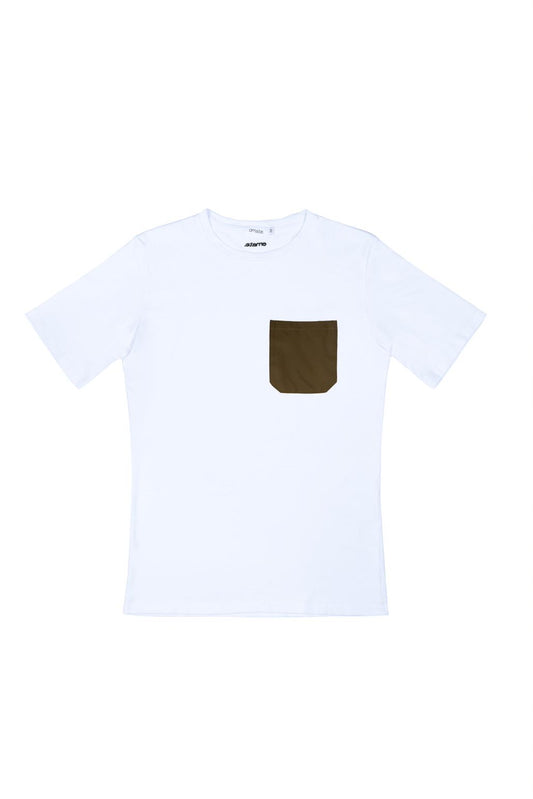 Khaki Pocket Tee