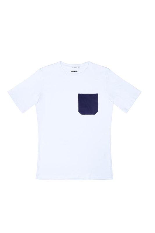 Navy Pocket Tee